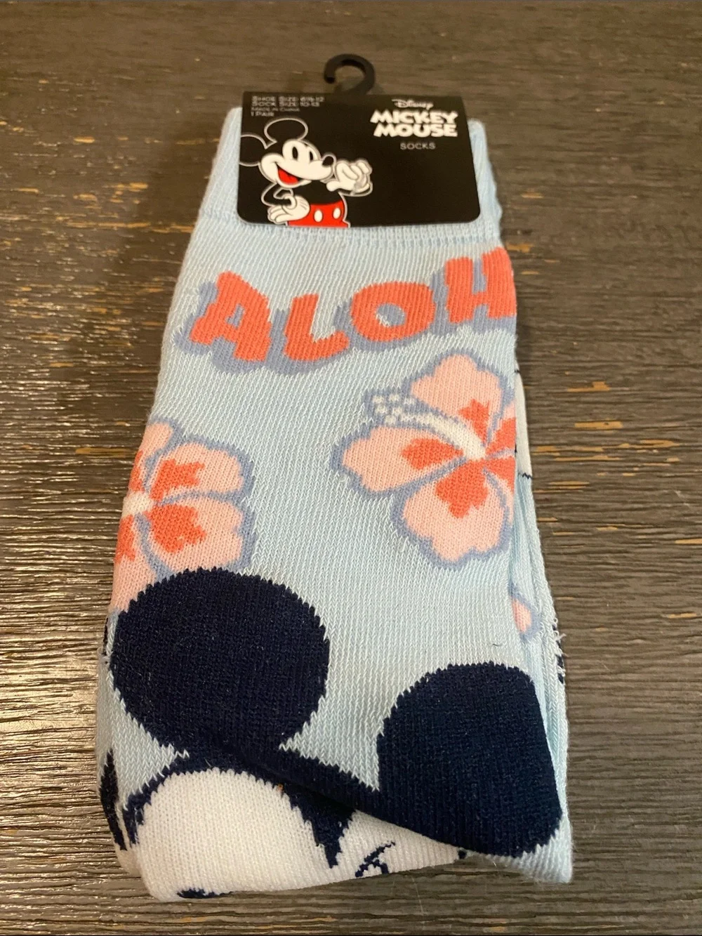 Disney  Mickey Mouse Crew Socks